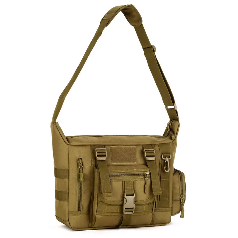 14Inch Laptop Shoulder Bag Men - Rucksack Military Style ulasan dan harga