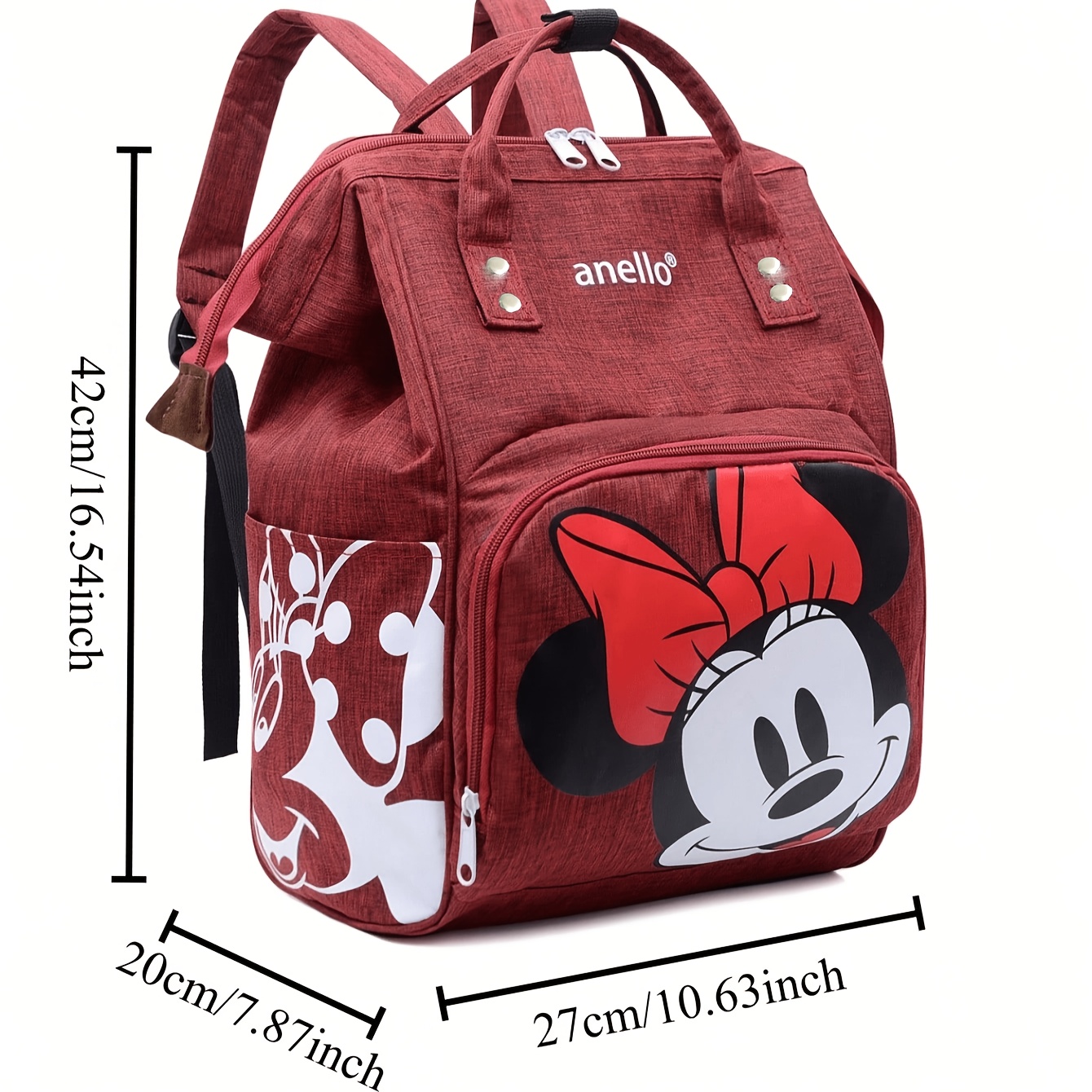 Mickey Mouse Women Travel Back - Canvas Backpack Casual ulasan dan harga